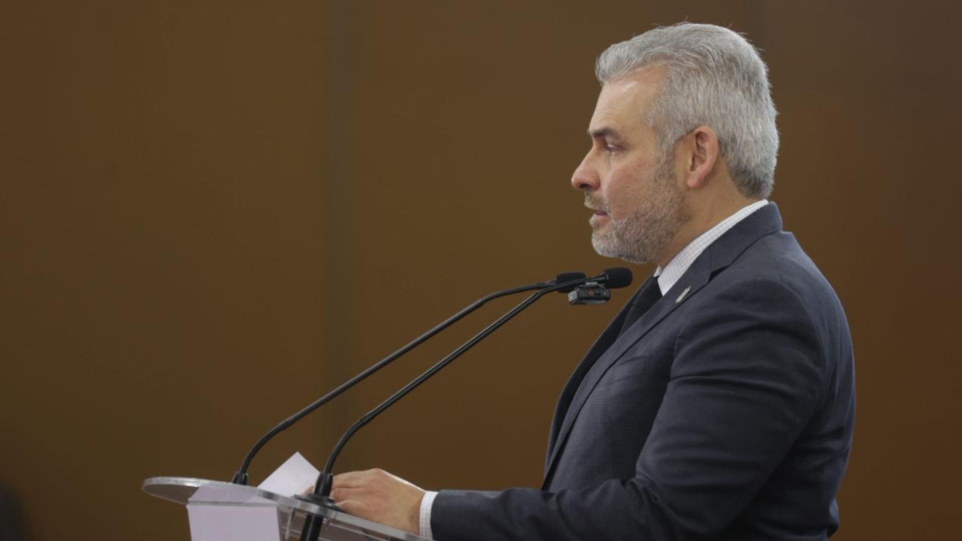 Alfredo Ramírez Bedolla anunció avances en conferencia de prensa. (X: @FiscaliaMich)