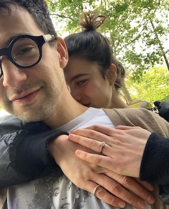 Margaret Qualley y Jack Antonoff