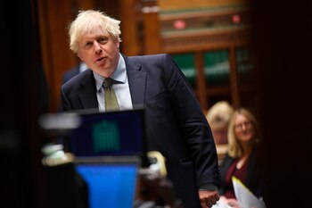 Johnson, "decepcionado" por la falta