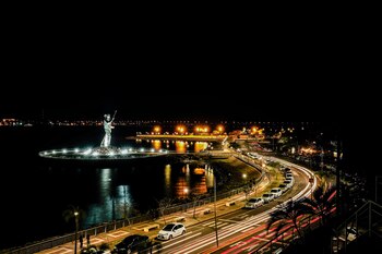 Una postal nocturna de Posadas