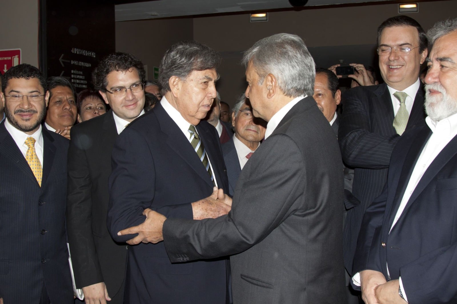 AMLO y Cuauhtémoc Cárdenas (Foto: cuartoscuro)