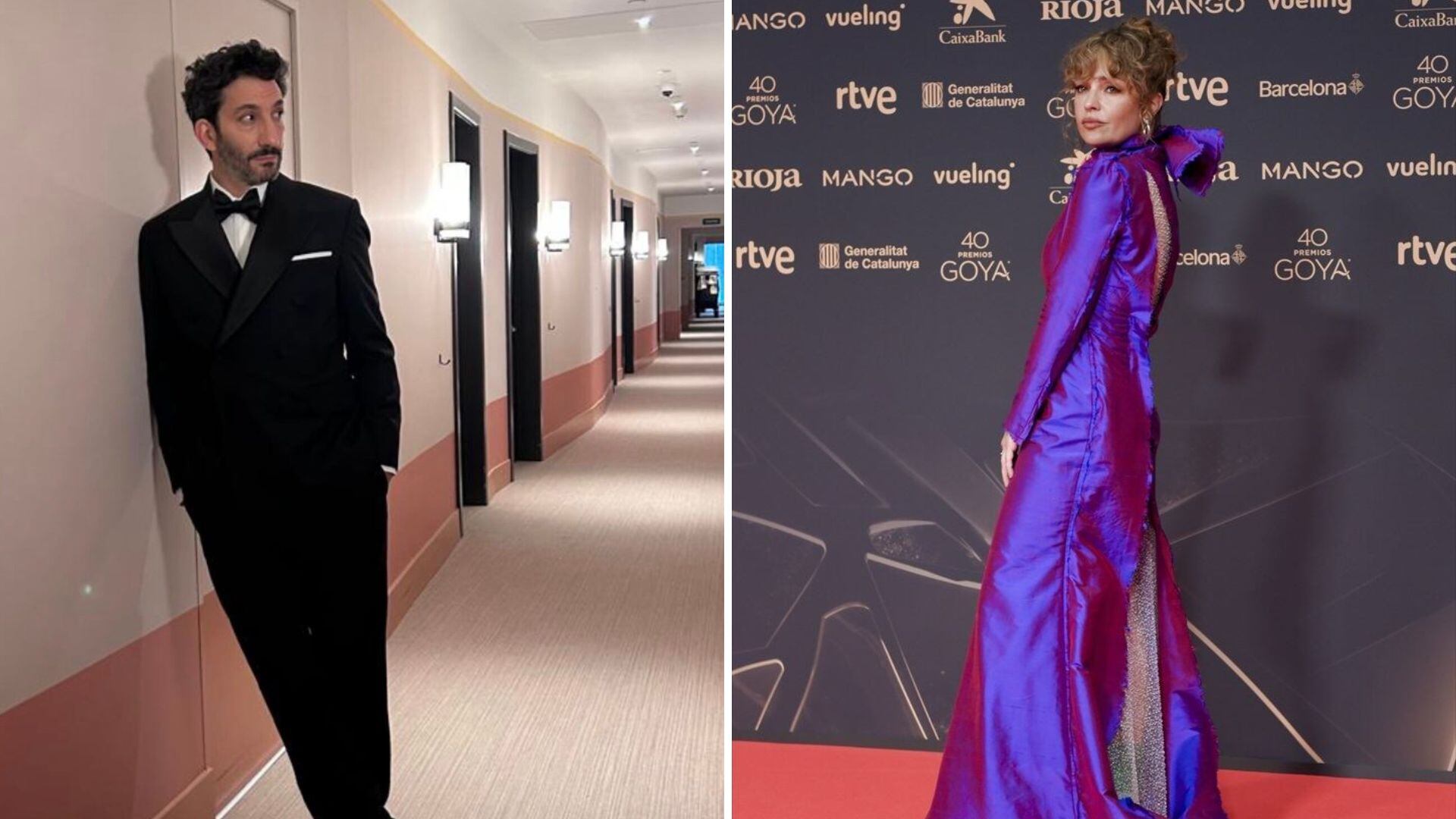 Juan Minujín y Dolores Fonzi: los looks argentinos que se destacaron en los Premios Goya