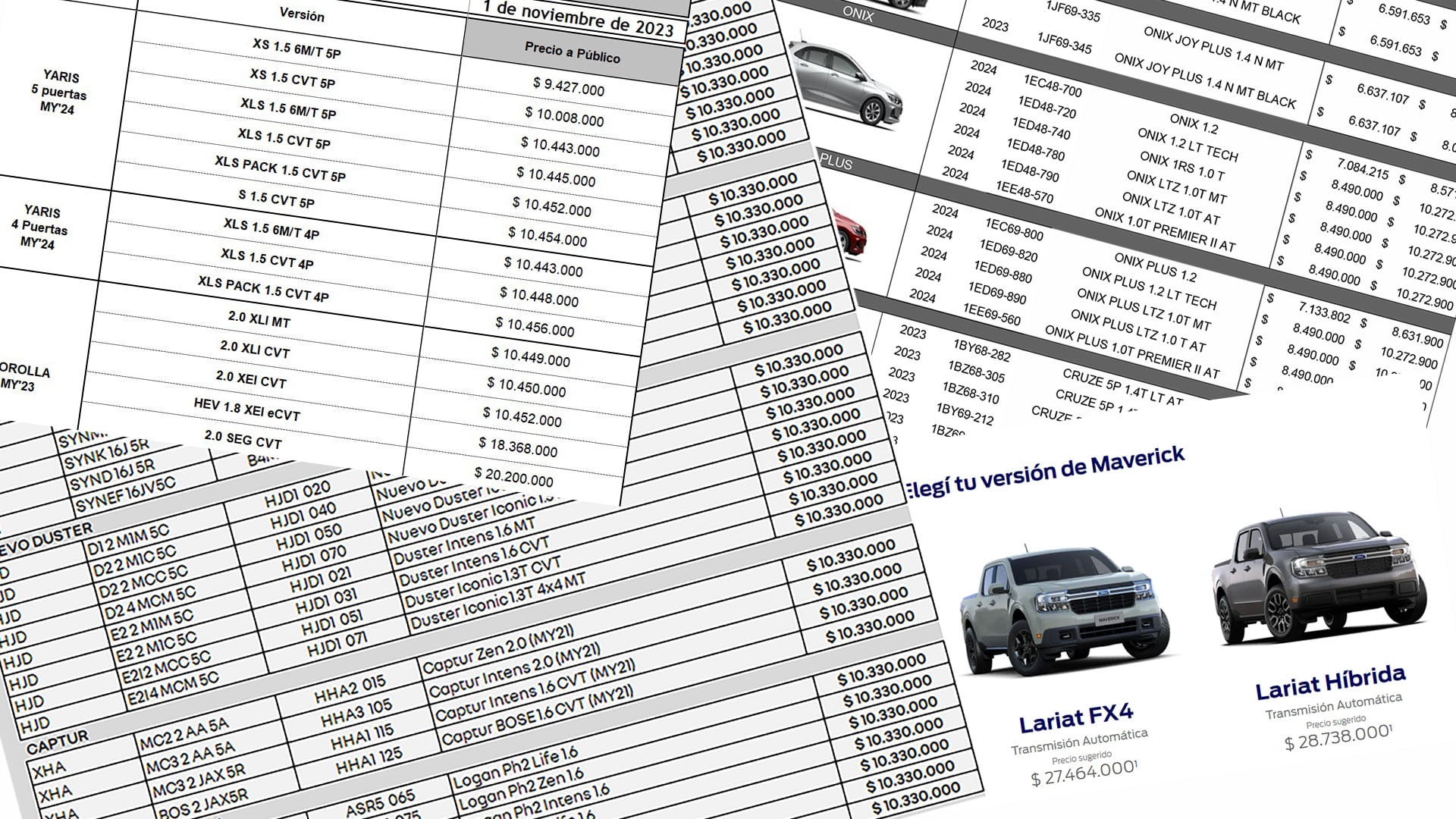 Como consecuencia del impacto en los autos más accesibles del mercado, en 2023 las marcas topeaban los precios en sus listas para no pagar el impuesto interno