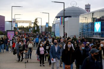 Postales de Tecnópolis en pandemia