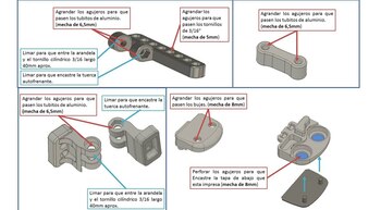 Las instrucciones de armado del