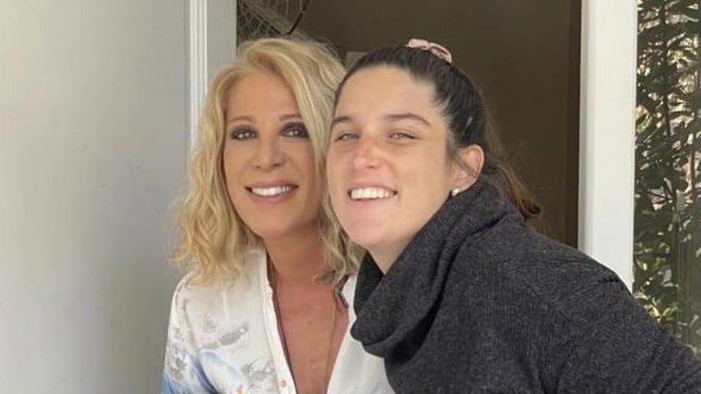 Reina Reech y su hija Juana Repetto