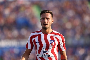 Saíl Ñiguez en el Atlético