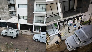 Las autoridades navales resguardan el