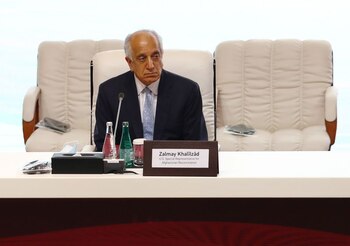 Zalmay Khalilzad, enviado de EEUU