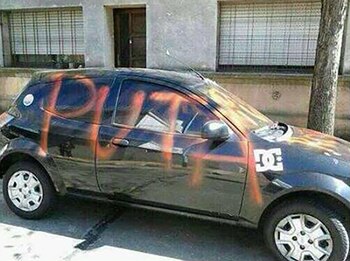 Así fue encontrado este Ford