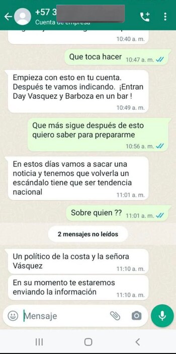 Day Vásquez denuncia campaña en redes sociales para desprestigiarla