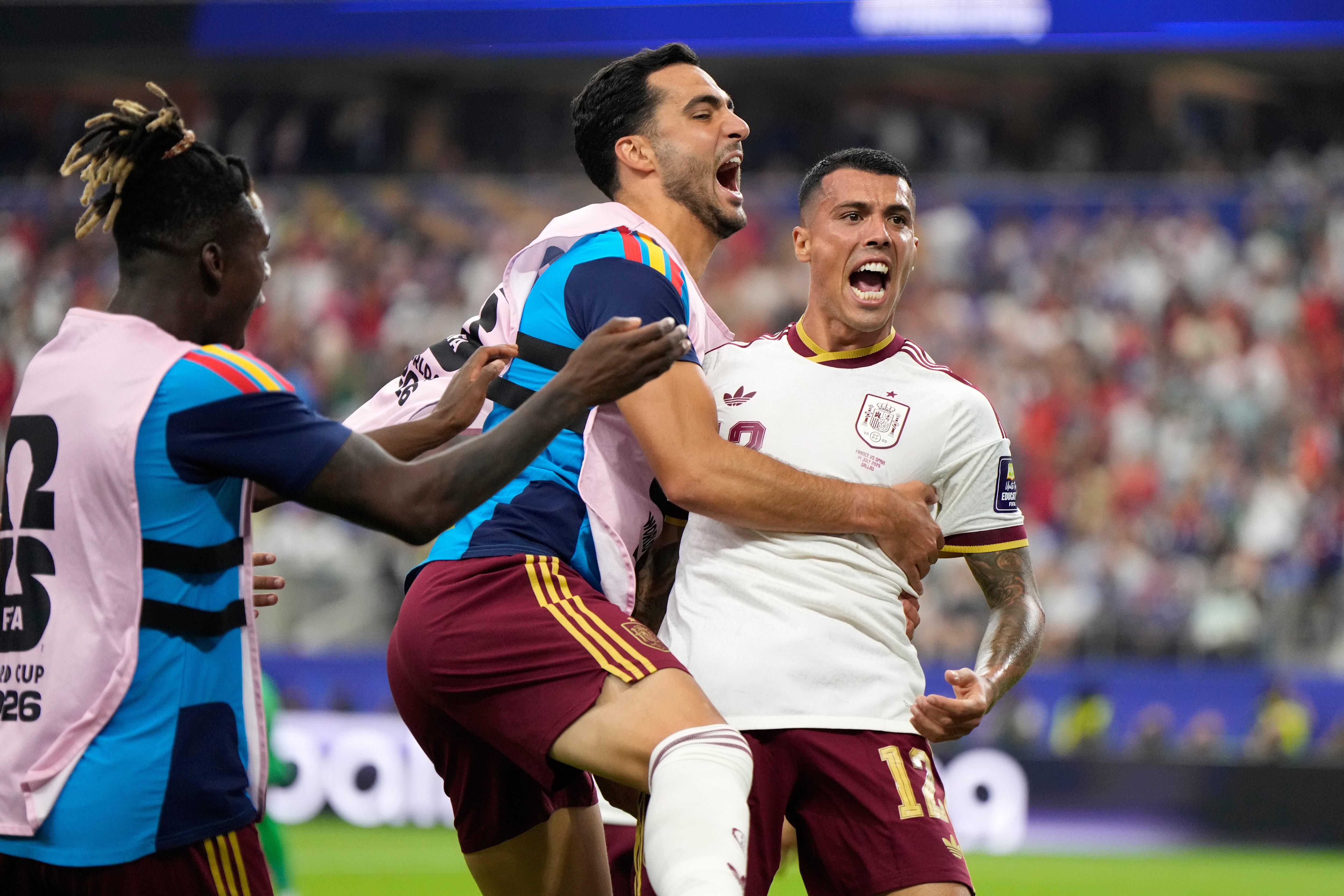 La Roja llega a una final luego de 16 años de ausencia. (AP Foto/Ashley Landis)