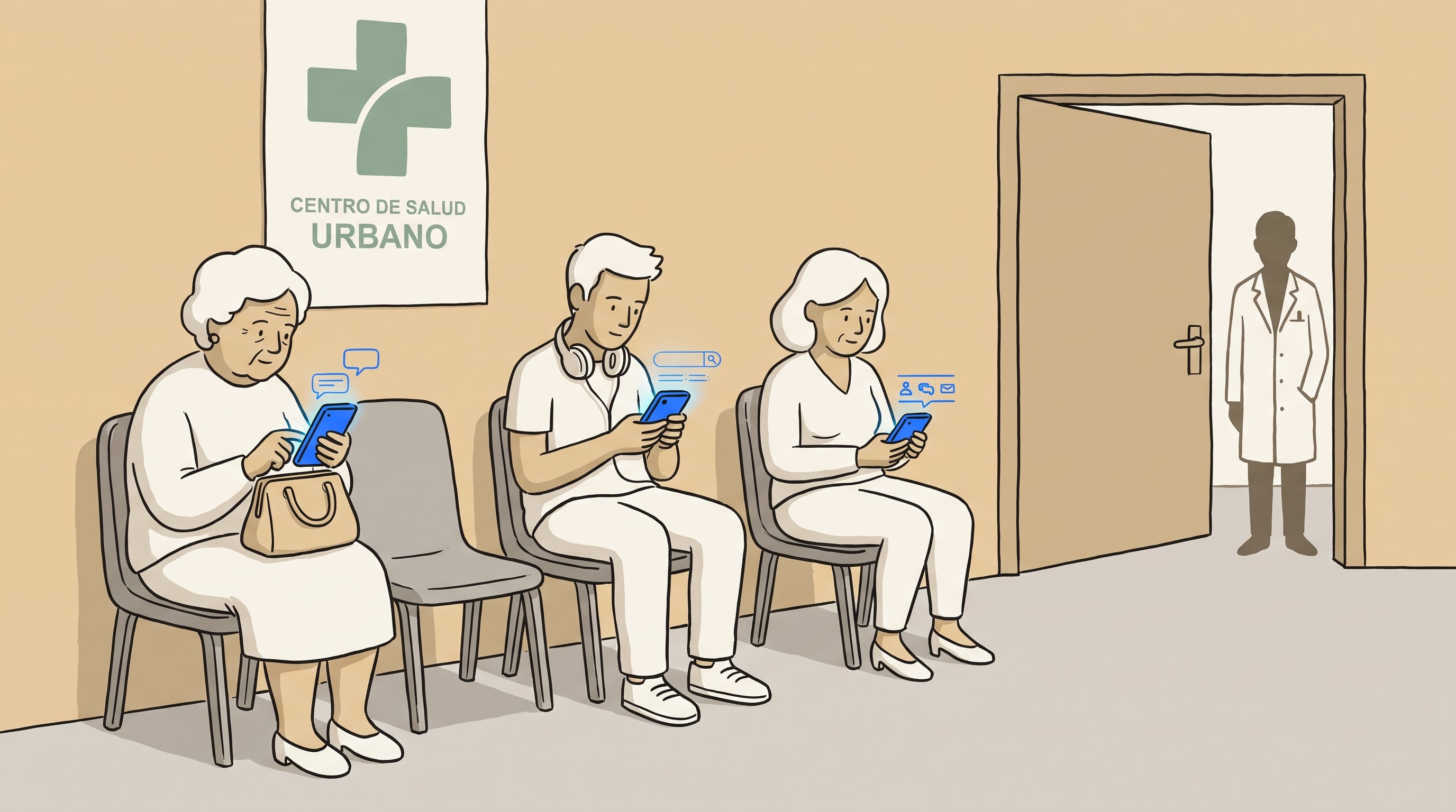 El 34% de los adultos de Estados Unidos ya usa chatbots de inteligencia artificial para consultas de salud, según Pew Research Center.(Imagen Ilustrativa Infobae)