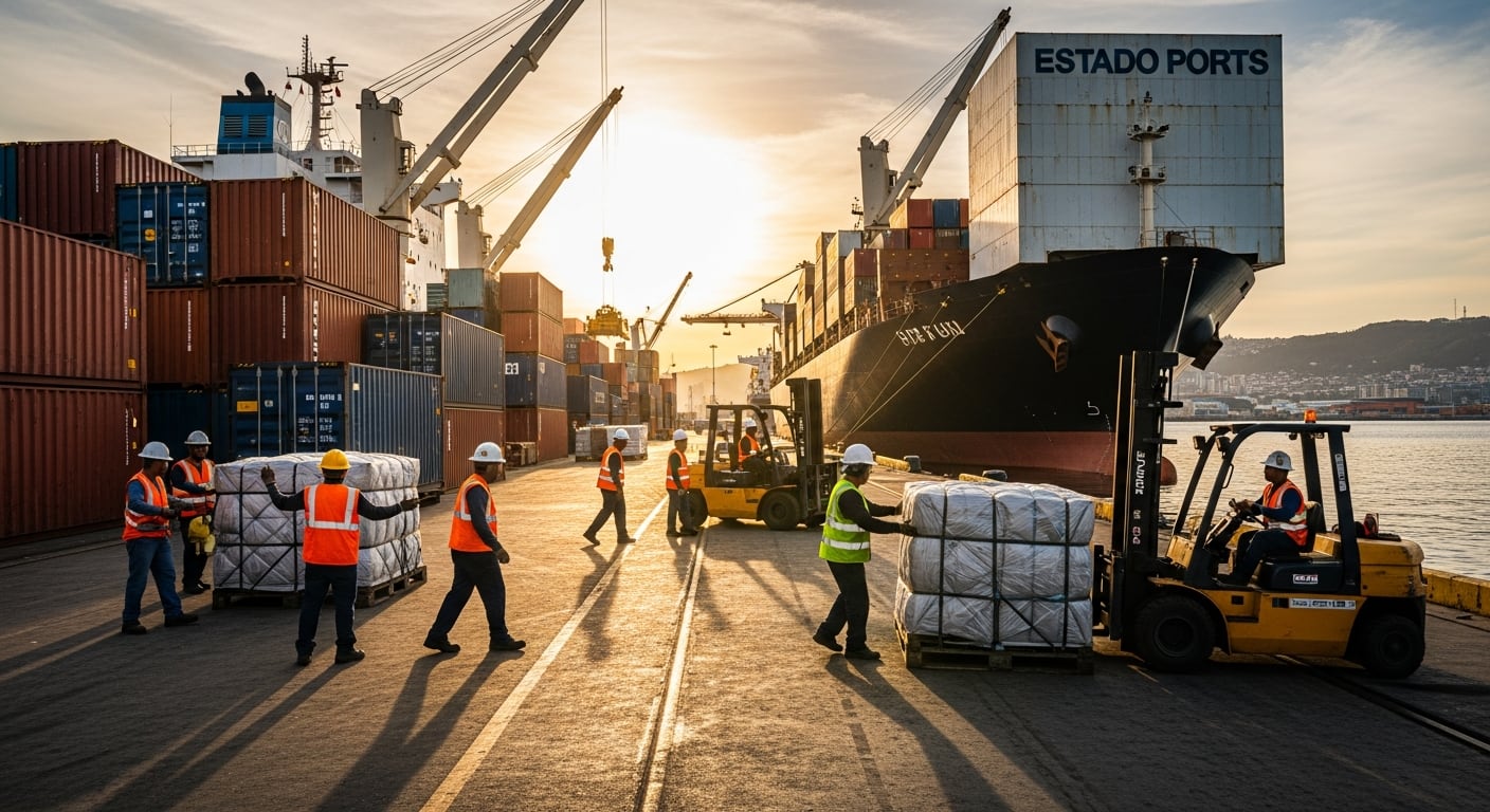 El puerto de Moín movilizó 1,3 millones de contenedores durante el año 2025, consolidándose como el principal centro logístico de Costa Rica. (Imagen Ilustrativa Infobae)