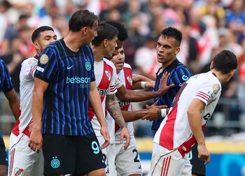 El enojo de Lautaro Martínez