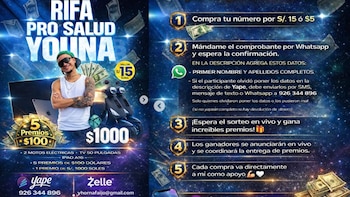 Youna convoca a una rifa