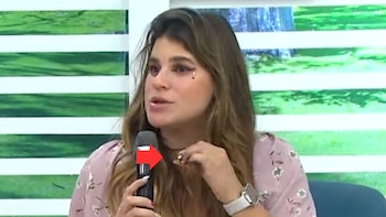 Según Macarena Vélez, su expareja Said Palao le dio el regalo más caro. Captura/América TV