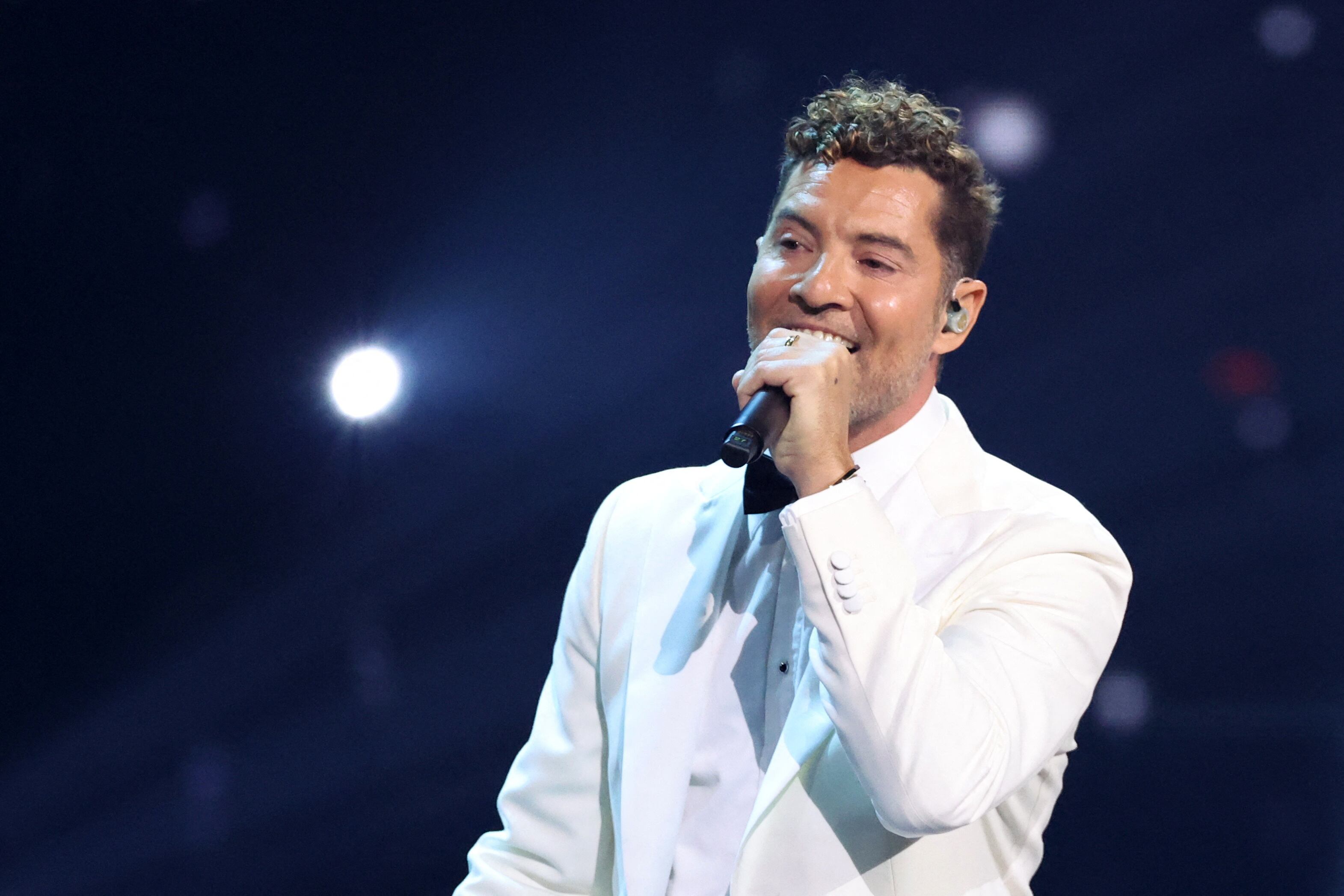 David Bisbal performs at the 25th Annual Latin Grammy Awards in Miami, Florida, U.S., November 14, 2024. (REUTERS/Mario Anzuoni)
