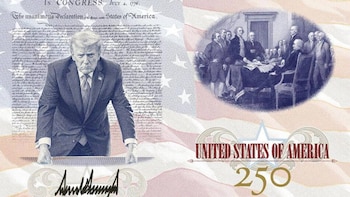 El pasaporte de Estados Unidos con el retrato de Donald Trump es la primera vez que un presidente en ejercicio figura en ese documento, según confirmó el Departamento de Estado