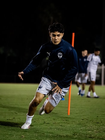 Monterrey se prepara para enfrentar al América. (X/ @Rayados)