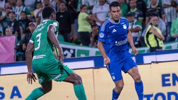Millonarios opacó el debut de James Rodríguez en Medellín: empate 1-1 con Atlético Nacional