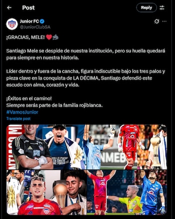 A través del siguiente trino,