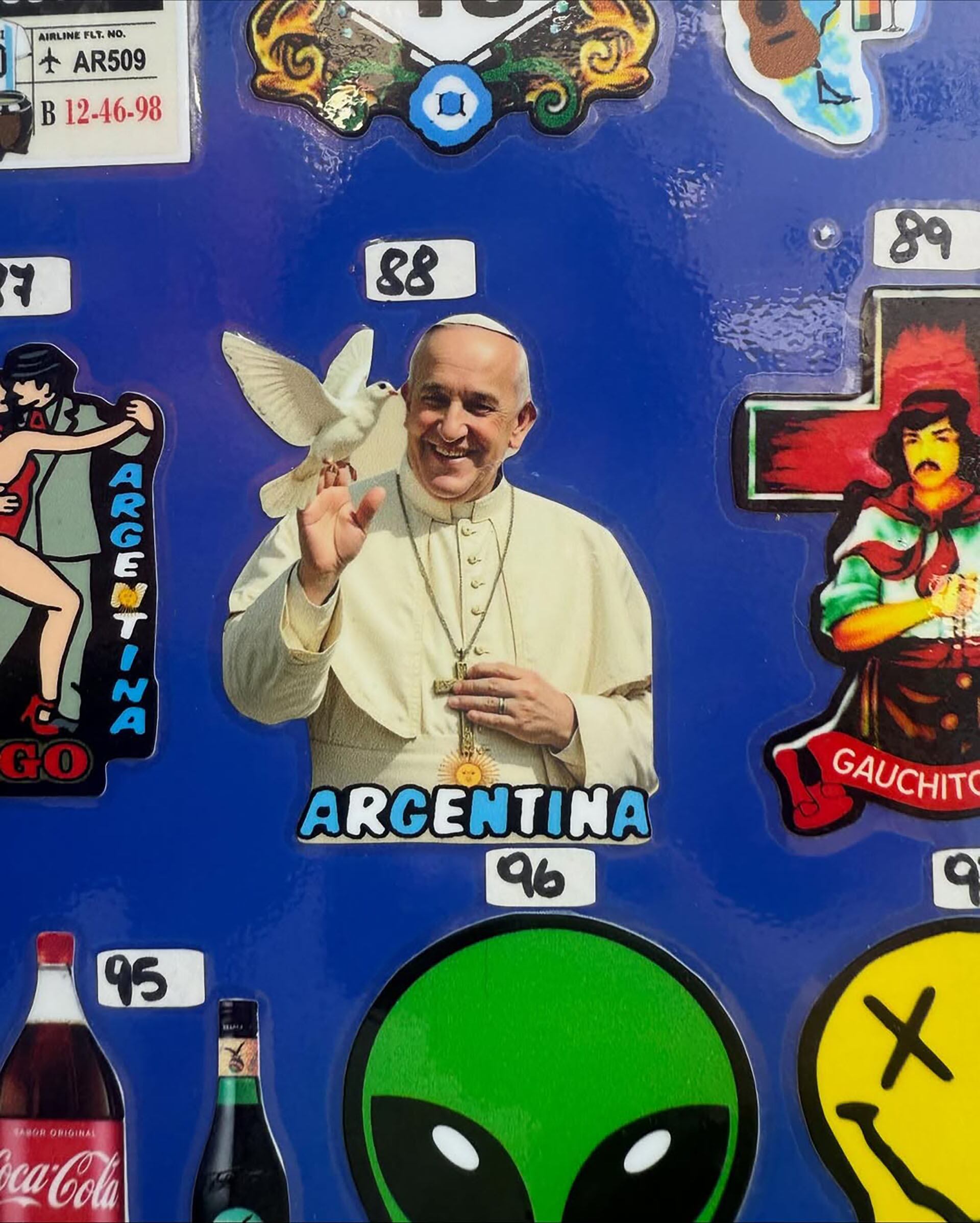 Iconos porteños, empezando por el Papa Francisco