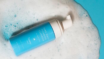 La esponja con la espuma