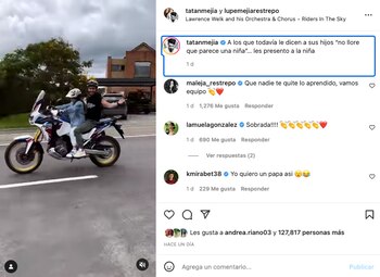 Tatán Mejía compartió las imágenes