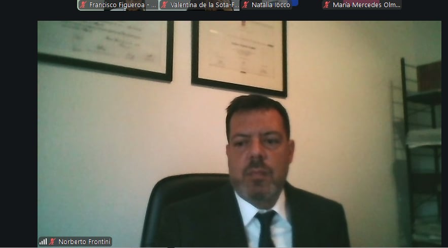 Norberto Frontini, abogado de Felipe Pettinato