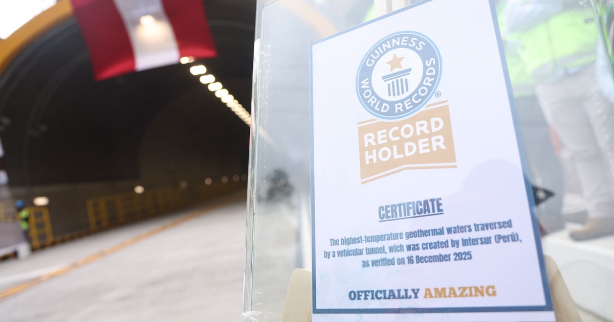 Récord Guinness para el Túnel Ollachea, la hazaña de la ingeniería peruana que sorprendió al mundo