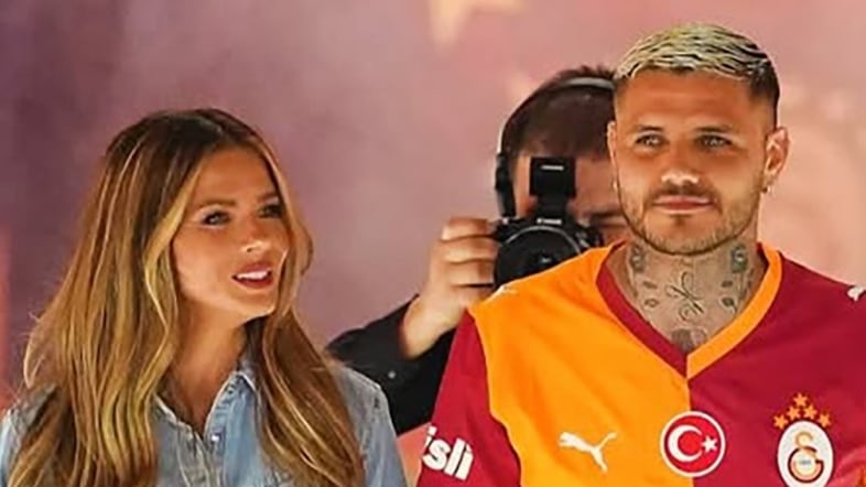Icardi, junto a la China Suárez, en sus últimos días como jugador del Galatasaray