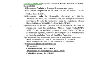 El Cuarto Juzgado Constitucional de