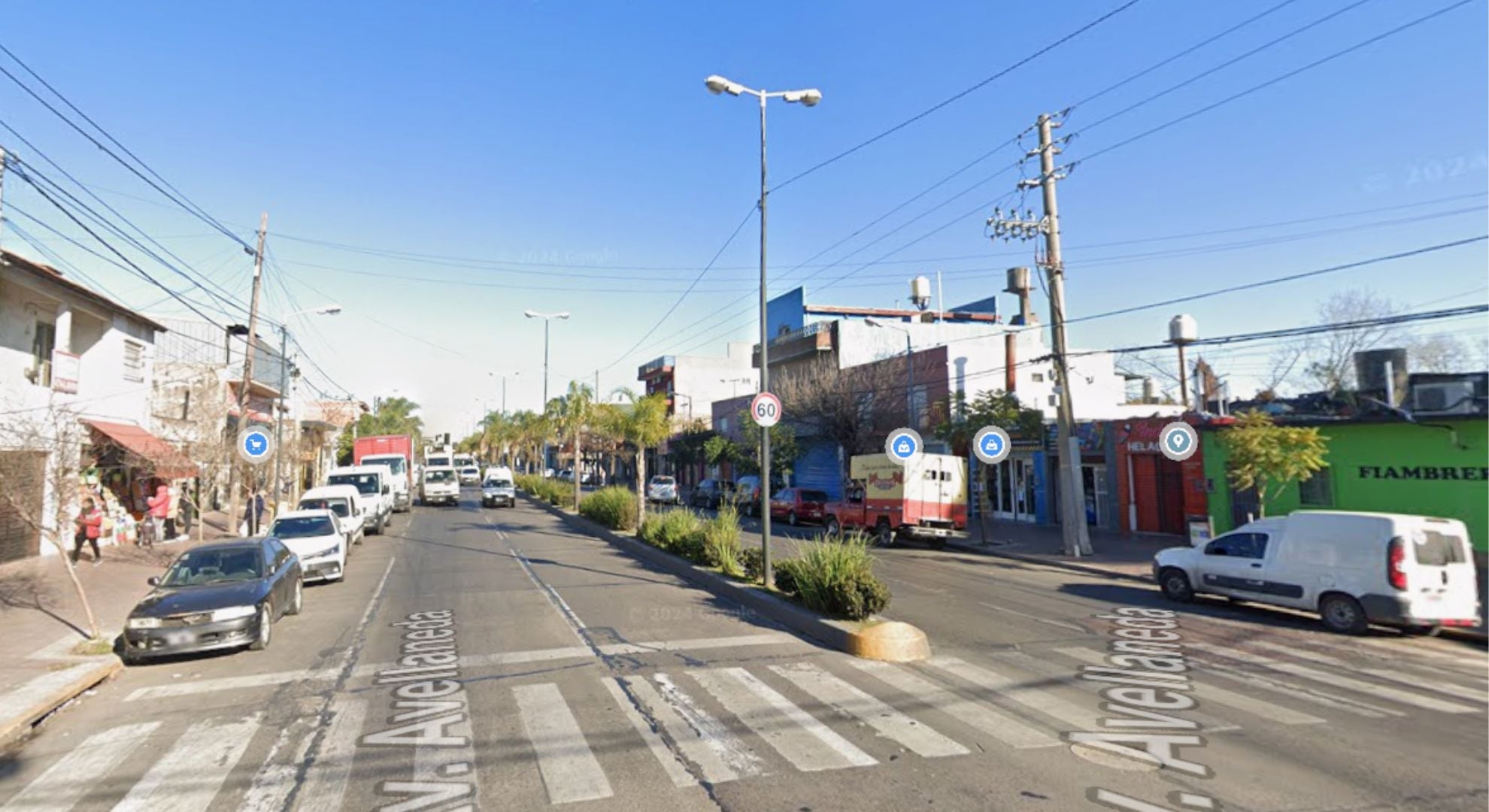 La zona en donde se produjo el enfrentamiento y posterior crimen