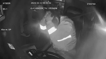 Conductora de un bus del