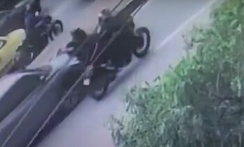 El coronel retirado fue atacado