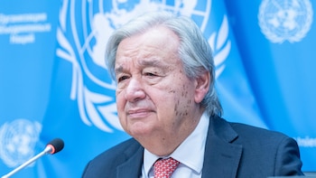 Guterres pide la aplicación íntegra del plan de paz para Gaza y "el fin a la anexión" israelí de Cisjordania