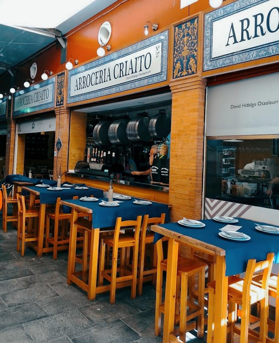 Arrocería Criaito, en el Mercado de Triana (Web del mercado)
