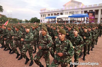 Daniel Ortega ofreció "combatientes sandinistas" al régimen venezolano de Nicolás Maduro para enfrentar las protestas que llamó "contrarrevolución". (Foto 19 Digital)