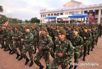 Daniel Ortega ofreció "combatientes sandinistas"