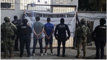 Detenidos en Sinaloa