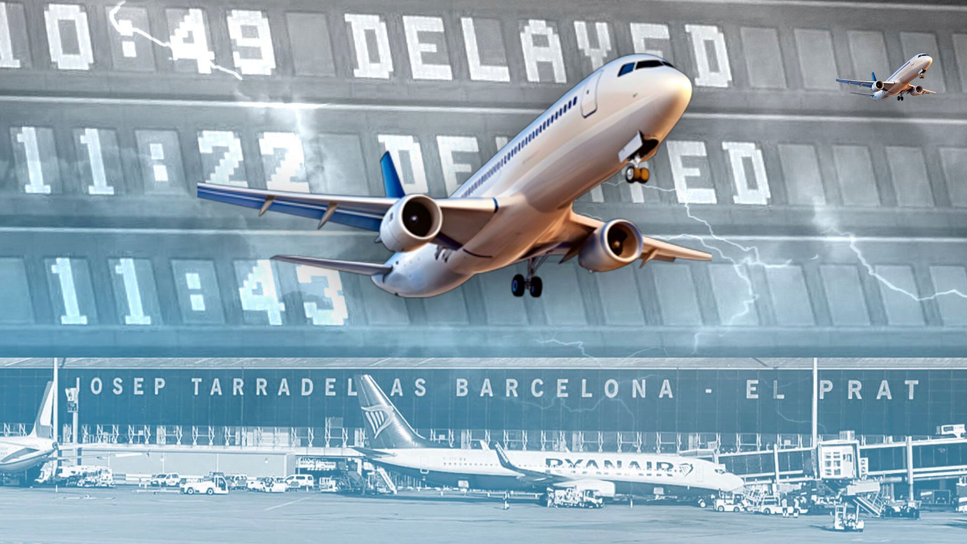 Conoce cuáles son los vuelos demorados en el aeropuerto catalán de este día (Jovani Pérez)