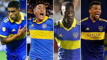 Langoni, Merentiel, Advíncula y Fabra