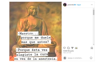 El nuevo meme de Milei.