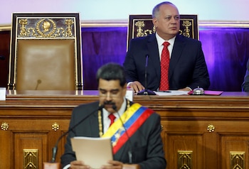Diosdado Cabello, presidente de la