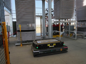 Estantes de 12 metros de