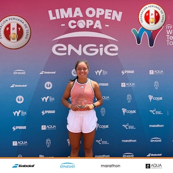 Lucciana Pérez cierra la temporada