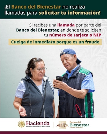El Banco del Bienestar alerta