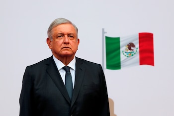 El presidente de México, Andrés