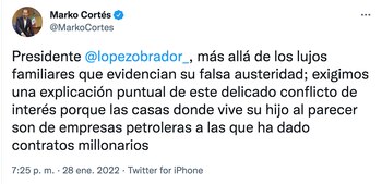 El dirigente nacional del PAN